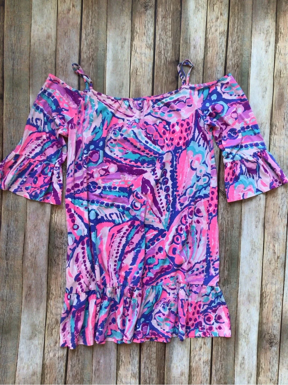 Lilly Pulitzer Mini Alanna Dress Colony Coral